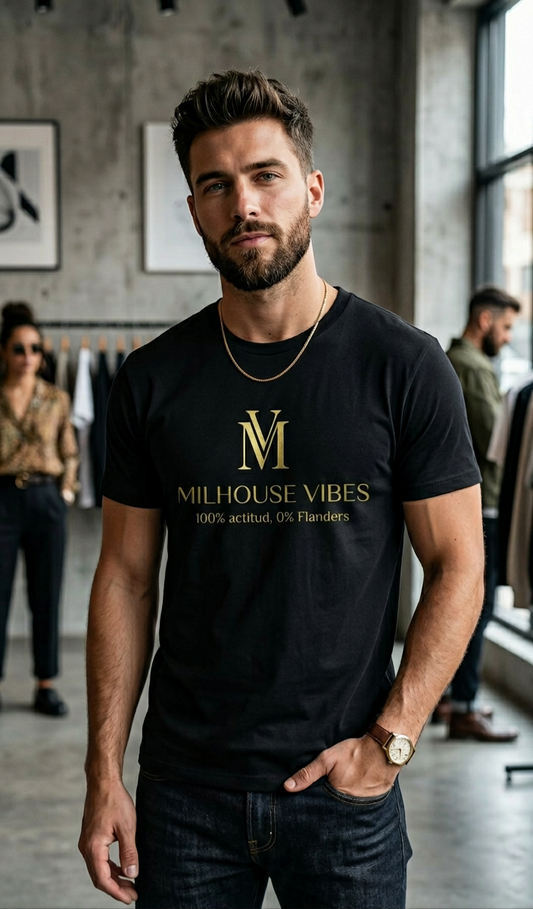 Camiseta MilhouseVibes X Barta estiloso